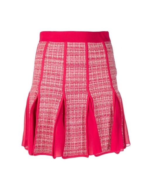 Elisabetta Franchi Pink Short Skirts