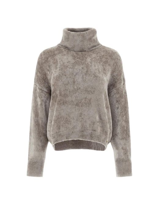Herno Gray Turtlenecks