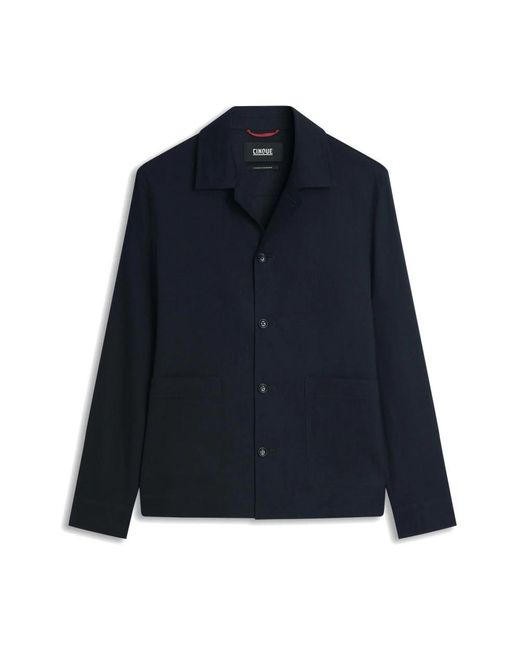 Cinque Overshirt in het Blue voor heren