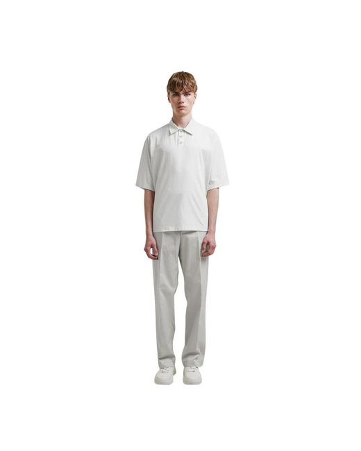 Hevò White Polo Shirts for men