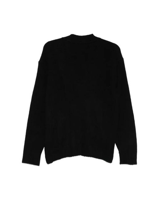 N°21 Truien & Vesten ,Zwart ,Maglia Girocollo in het Black