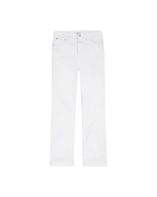 Closed White Cropped Jeans