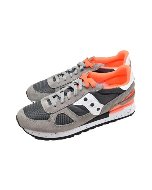 Saucony Original shadow sneakers in orange in Gray für Herren