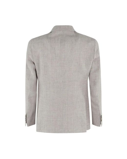Blazers di Tagliatore in Gray da Uomo
