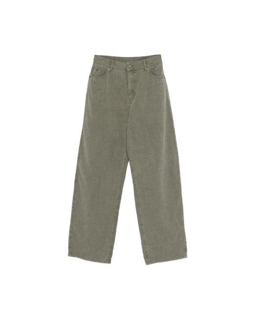 Soeur Gray Wide Jeans