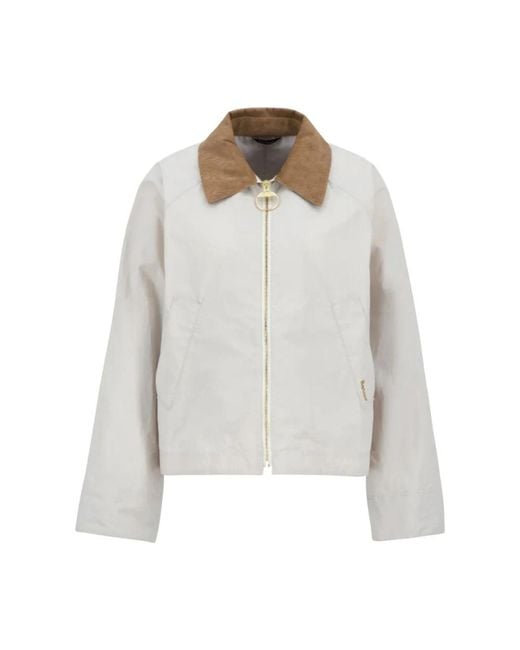 Light Jackets Barbour de color Gray