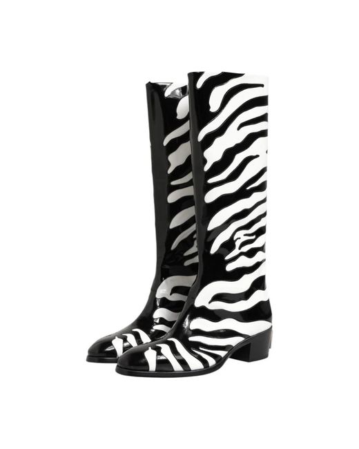 High Boots Dolce & Gabbana de hombre de color Black
