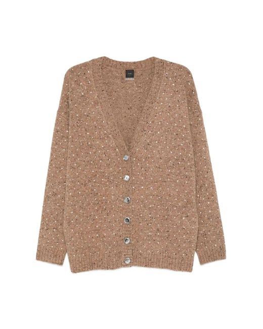 Pinko Truien & Vesten ,Bruin ,Stijlvolle Sweaters Collectie in het Brown