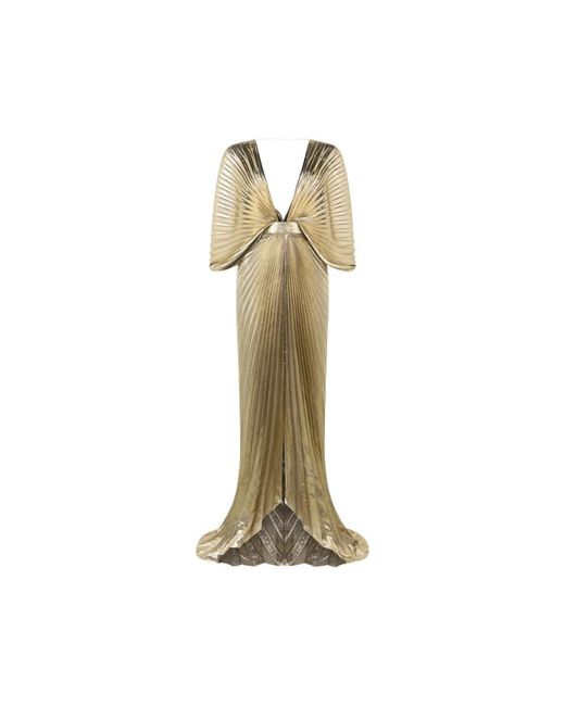 Roberto Cavalli Metallic Gowns
