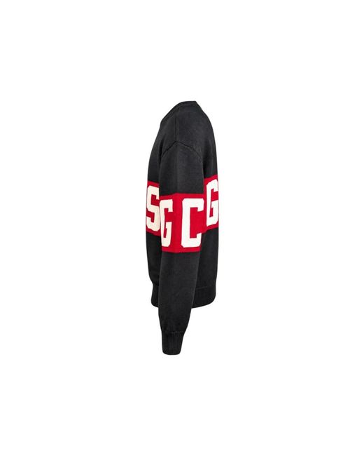 Gcds Round-Neck Strickwaren in Black für Herren
