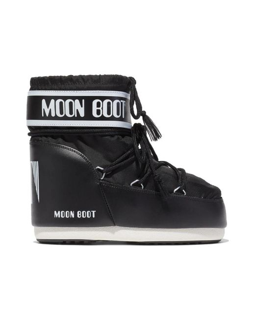 Moon Boot Black Winter Boots for men
