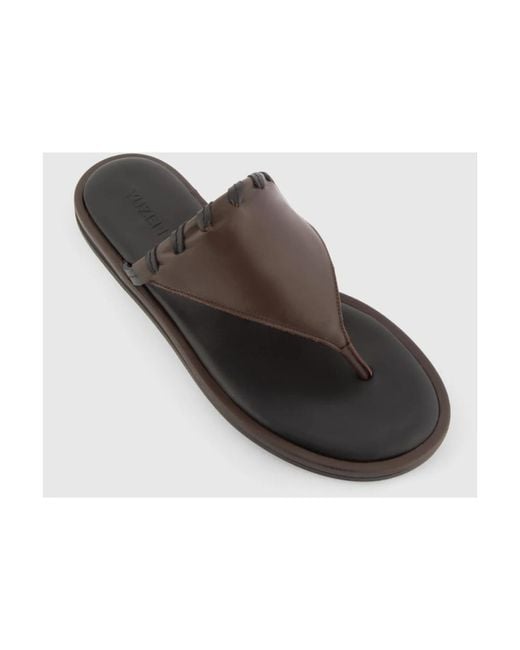 Yuzefi Brown Flip Flops