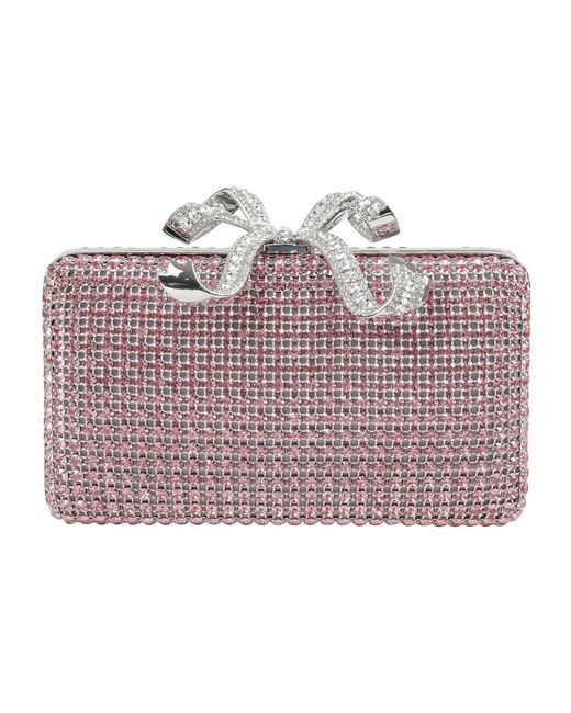 Clutches di Self-Portrait in Pink