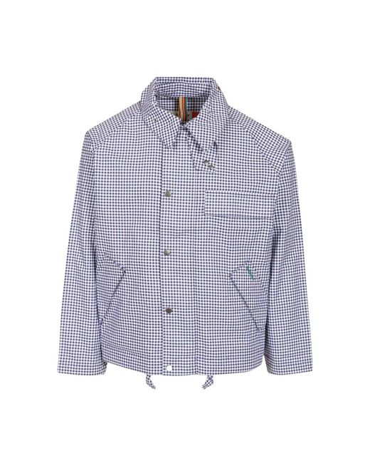 Barbour Transport Casual Jacket in het Purple voor heren