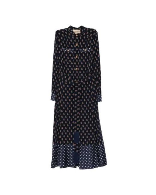 Valentino Garavani Black Shirt Dresses