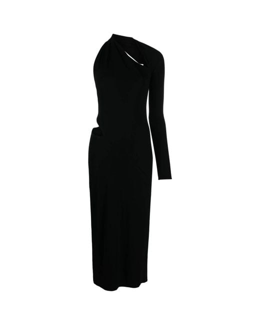 Versace Black Midi Dresses