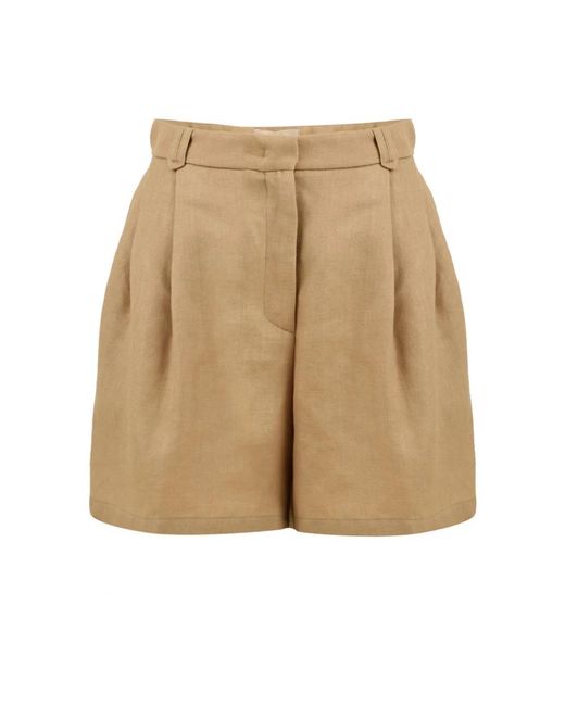 Drumohr Natural Short Shorts