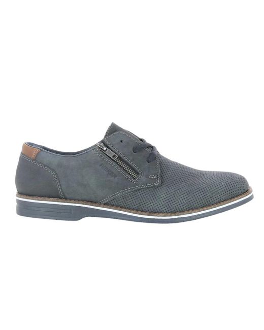 Laced Shoes di Rieker in Gray da Uomo