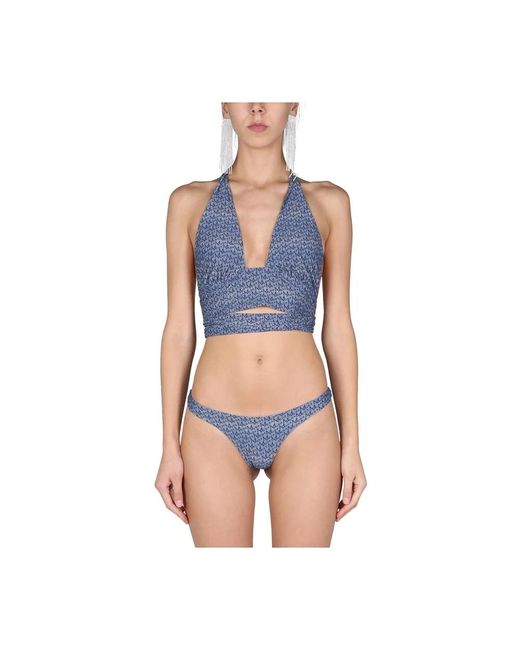 Magda Butrym Blue Bikinis