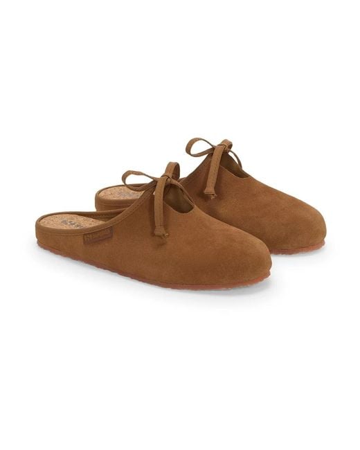 Superga Brown Mules
