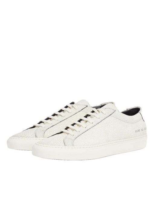 Common Projects Gebrochene weiße sneakers in White für Herren
