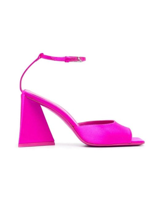 The Attico Pink High Heel Sandals