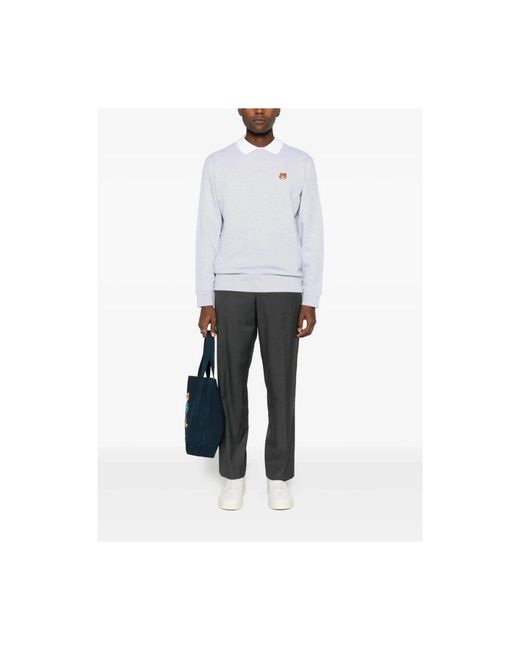 Maison Kitsuné White Sweaters & Knitwear for men