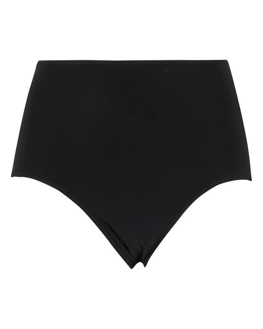 Norma Kamali Ondergoed ,Zwart ,Polyester High Rise Boy Panty in het Black
