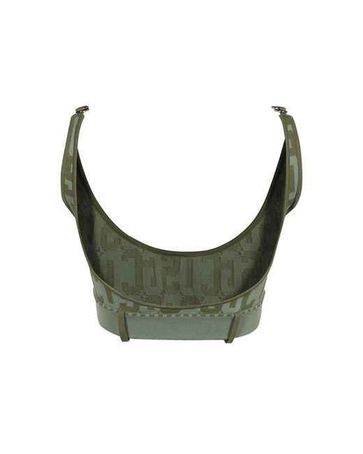 Gcds Green Sleeveless Tops