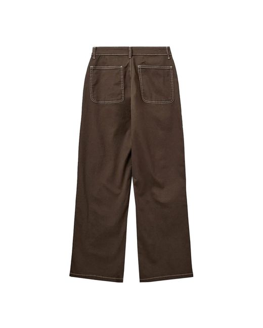 Sofie Schnoor Brown Wide Trousers