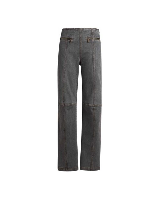 Etro Gray Straight Jeans