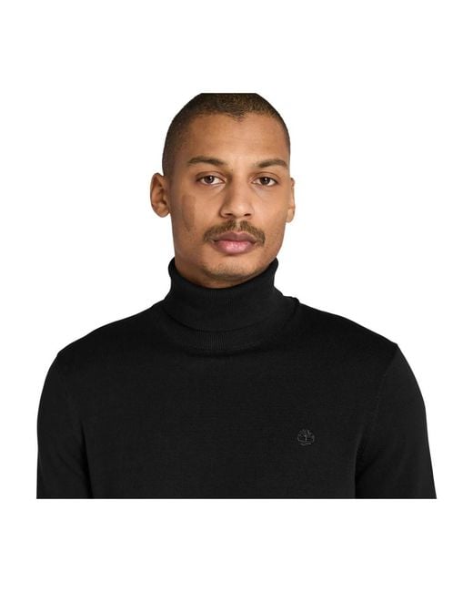 Timberland Black Turtlenecks for men