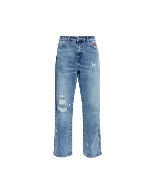 Carne Bollente Blue Flared Jeans