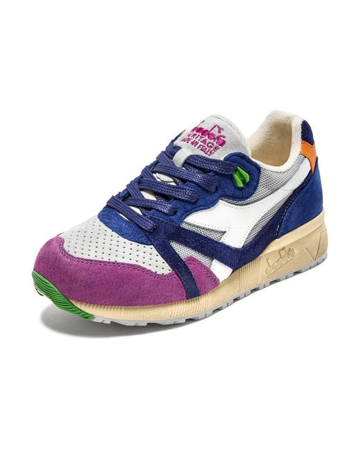 Diadora Blue Sneakers for men