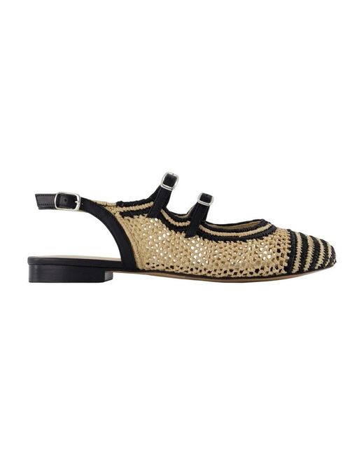 CAREL PARIS Brown Ballerinas