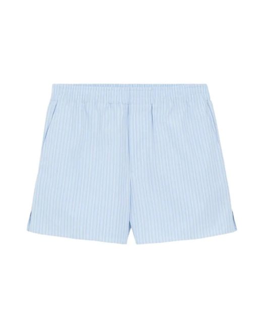 AMI Blue Short Shorts for men