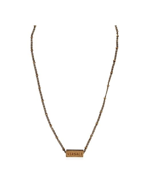 Necklaces Versace pour homme en coloris Metallic