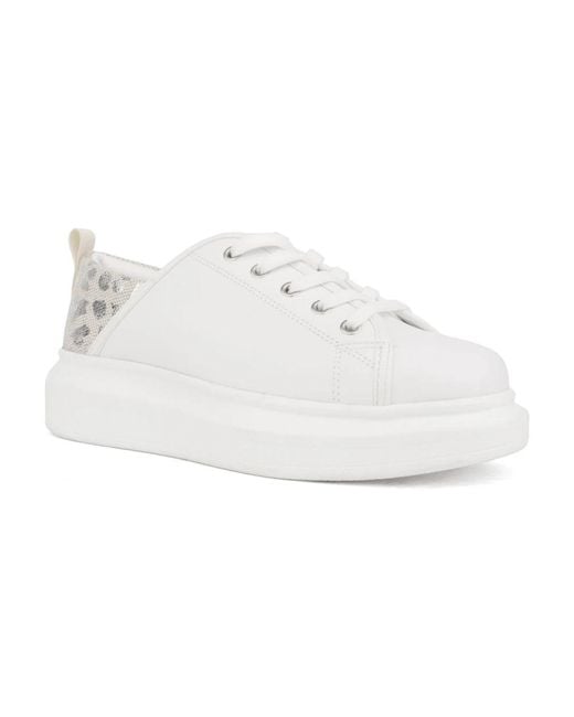 Stella York White Closed Sneakers