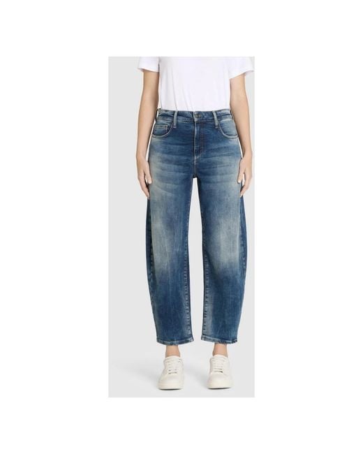 Loose-Fit Jeans M·a·c de color Blue