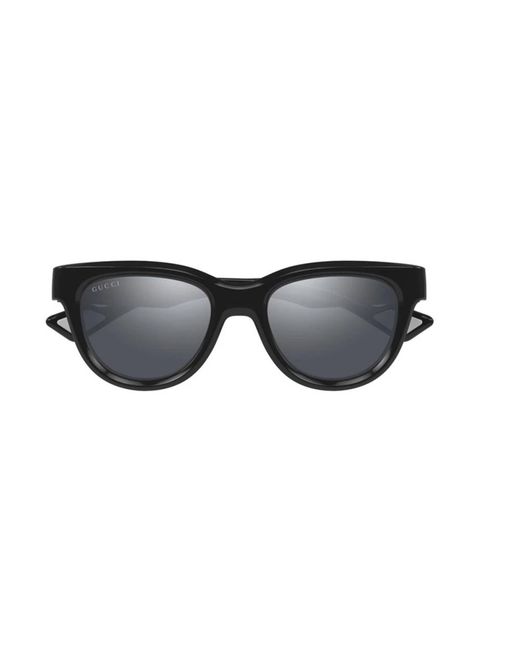 Gucci Black Rectangle Sunglasses