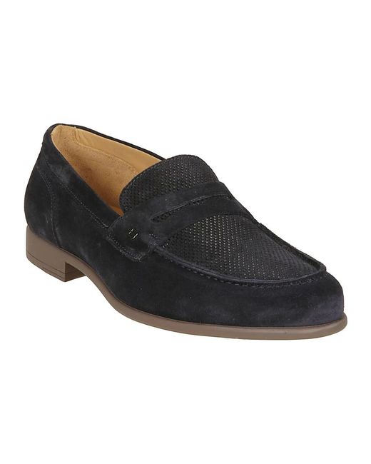 Baldinini Black Loafers for men