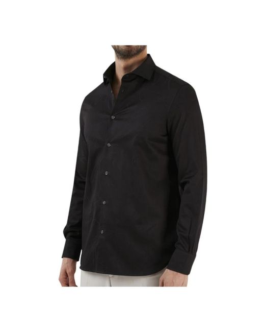Emporio Armani Blue Formal Shirts for men