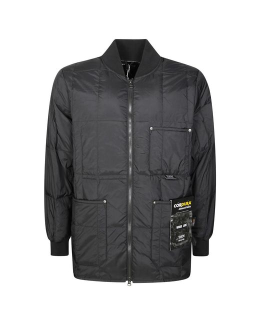 Taion Black Bomber Jackets for men