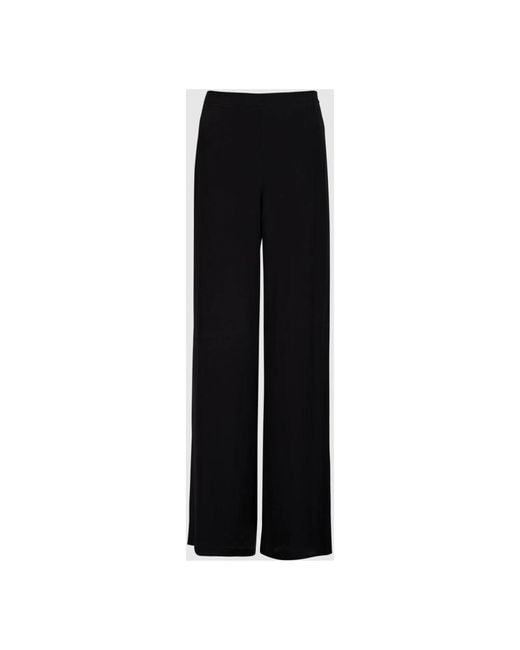 Trousers > wide trousers Pinko en coloris Black