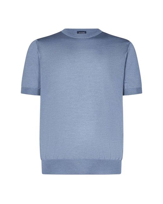 Drumohr Clear T-Shirts Und Polos in Blue für Herren