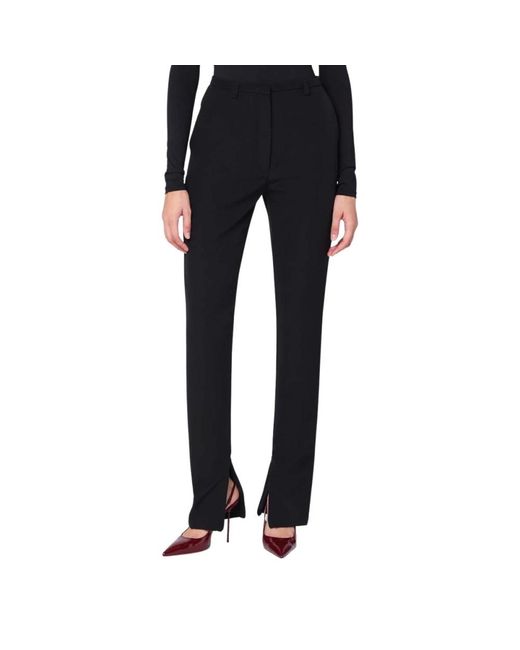 Thelatest Black Slim-Fit Trousers