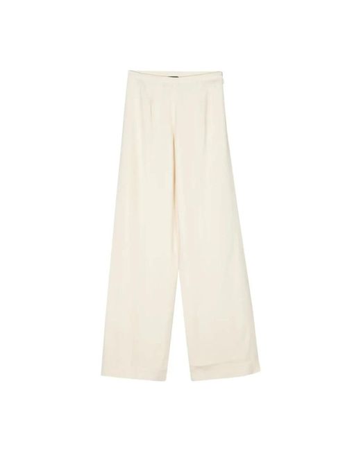 Trousers > wide trousers ‎Taller Marmo en coloris Natural