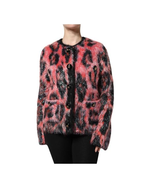 Cardigans Dolce & Gabbana de color Red