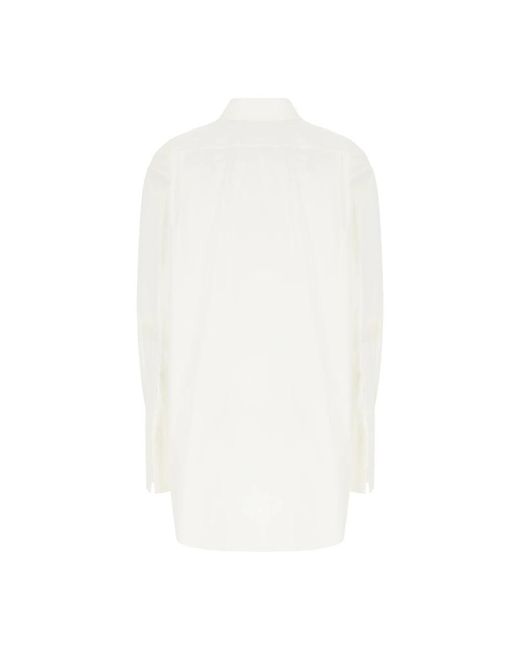 The Row Stijlvolle Overhemden Collectie in het White