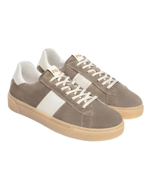 Nero Giardini Brown Sneakers for men